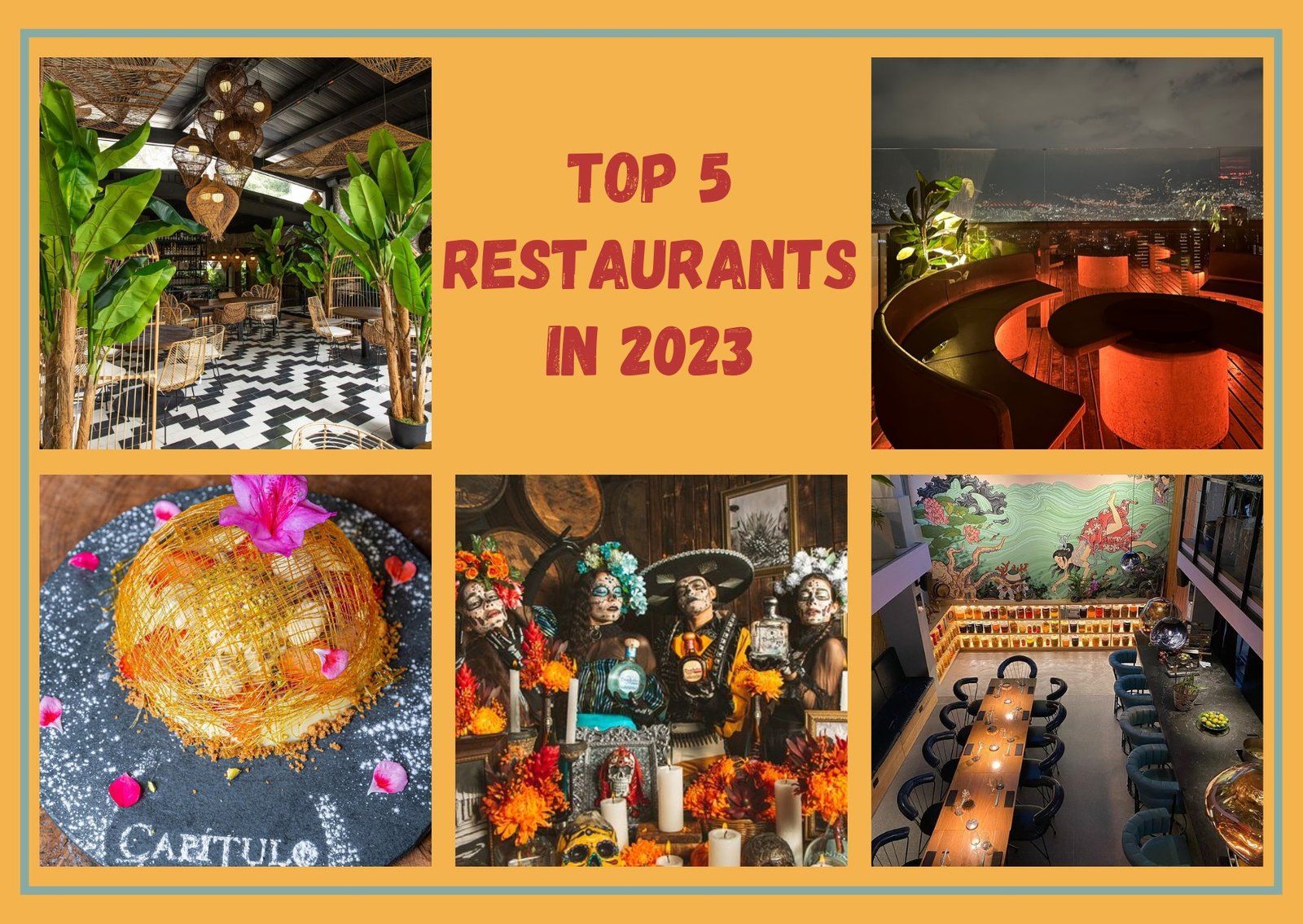 Top Restaurants in Medellin: Ranking the good restaurants in Medellin