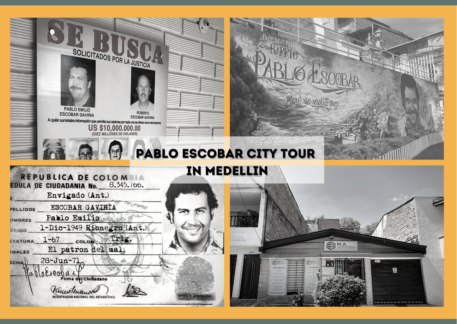 Pablo Escobar tour Medellin